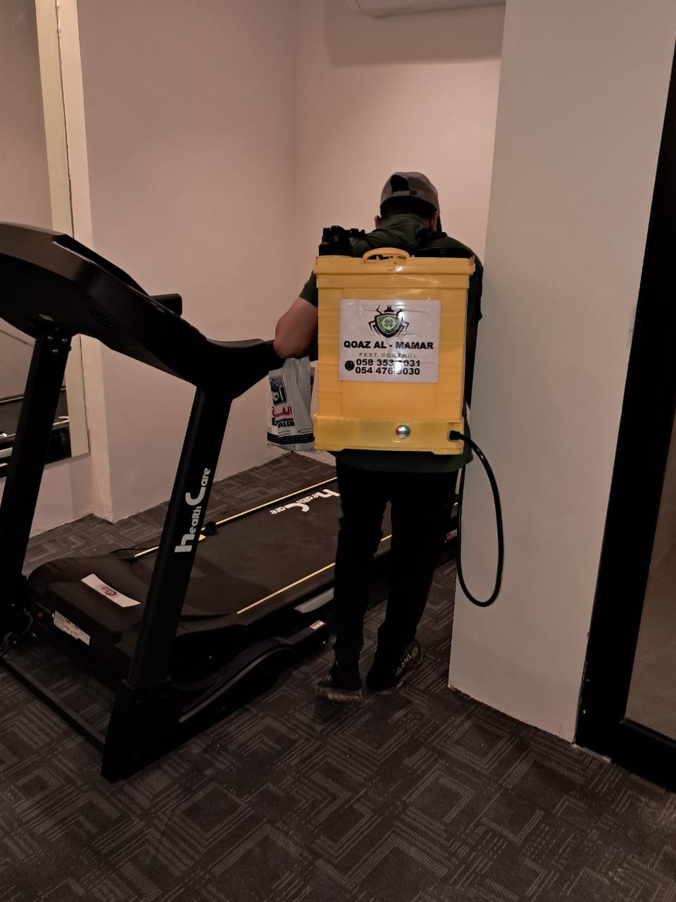 تنظيف المباني